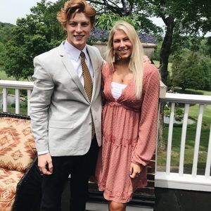 Lulus blush pink dress